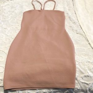 Blush mini dress by Missguided, new with tags